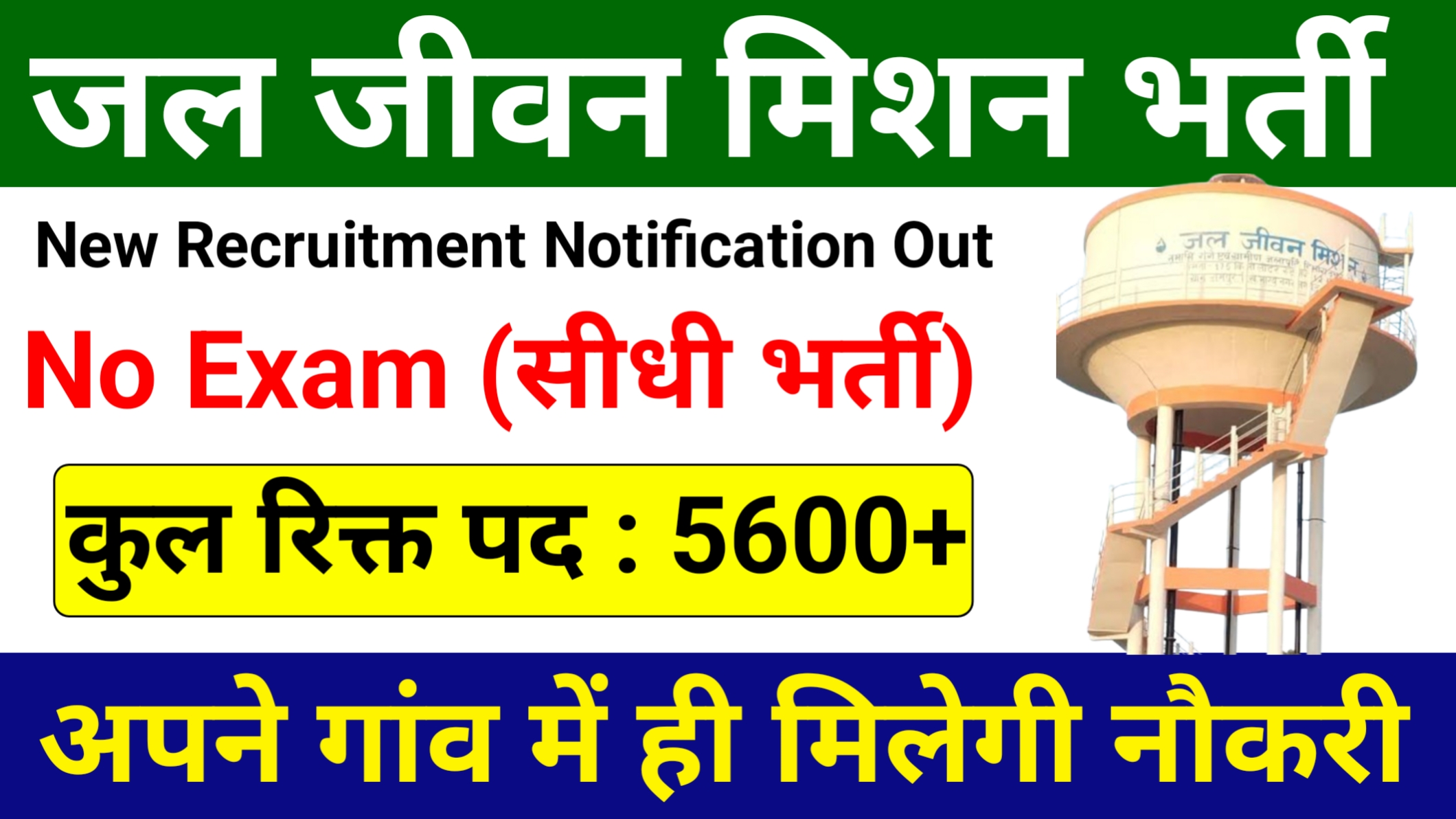 Jal Jeevan Mission Vacancy 2025