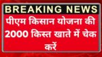 pm kisan yojana kist check